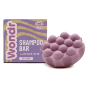 Wondr Shampoing Solide - Lavande & Lilac Shampoing solide avec un effet antipelliculaire pour cheveux secs et bouclés.