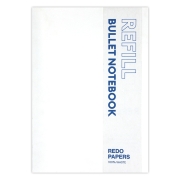 Redopapers Refill - Bullet Notitieboek A5 Navulling voor het A5-notitieboek van Redopapers met gestippelde pagina's