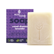 Eco Living Solide Zeep - Lavendel Solide zeep voor alle huidtypes met ontspannende lavendelgeur