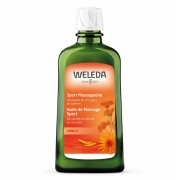 Weleda Arnica Sport Massage Olie Olie voor het masseren, verwarmt en ontspant de spieren na het sporten