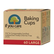 If You Care Cakevormpjes - Large Chlorinevrije bakvormpjes van FSC-papier