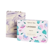 Helemaal Shea Lichaamszeep Lavendel Zeep voor het lichaam voor alle huidtypes