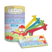 Jack N' Jill Fairy Floss Picks (30) Flos picks voor kinderen gemaakt van maïszetmeel