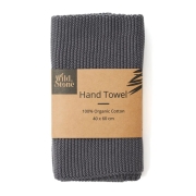Wild & Stone Biokatoen Handdoek Leisteen Handdoek in 100% biologisch katoen