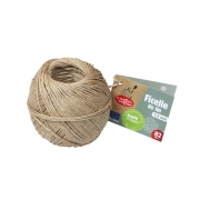 La Drogerie Ecologique Linnen Touw 1,3 mm (110 g) – 100% Natuurlijk & Biologisch Afbreekbaar Sterk linnen touw van 100% natuurlijk vlas.