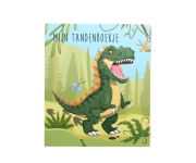 Toothwonders Tandenboekje Dinosaurus Educatief tandenboekje met carrousel om melktandjes te bewaren