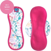 Bloom&Nora Wasbaar maandverband Midi – Flirt - Parfume Wasbaar maandverband voor een normale menstruatie en dagelijks comfort.