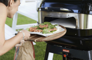 Barbecook BC-ACC-7451 Pizzaoven voor Magnus Pizzaoven-accessoire voor de Barbecook Magnus, inclusief rechthoekige pizzaplaat