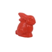 Okonorm Buni – Crayon de cire naturel en forme de lapin - Rouge Joli crayon de cire composé à 100 % de matériaux naturels.
