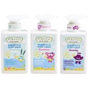 Jack N' Jill Shampoo & Bodywash Kids Zachtreinigende shampoo/wasgel met natuurlijke ingrediënten