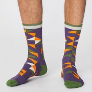 Thought Chaussettes Bambou - Triangle Plum