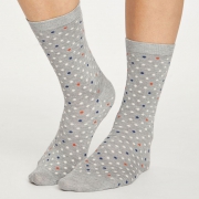 Thought Chaussettes Bambou - Spotty Bilberry Red