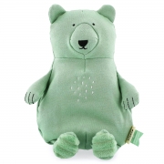 Trixie Knuffel Small - Ijsbeer (0m+) Zachte knuffel van bio-katoen met gerecycleerde polyester vulling
